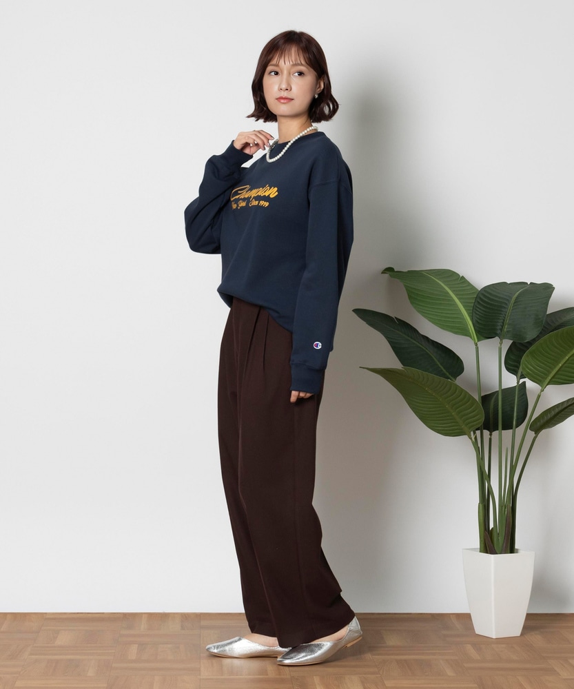 MADONNA オフィシャル 裏起毛 ボートネック スウェット シャツ MADONNA