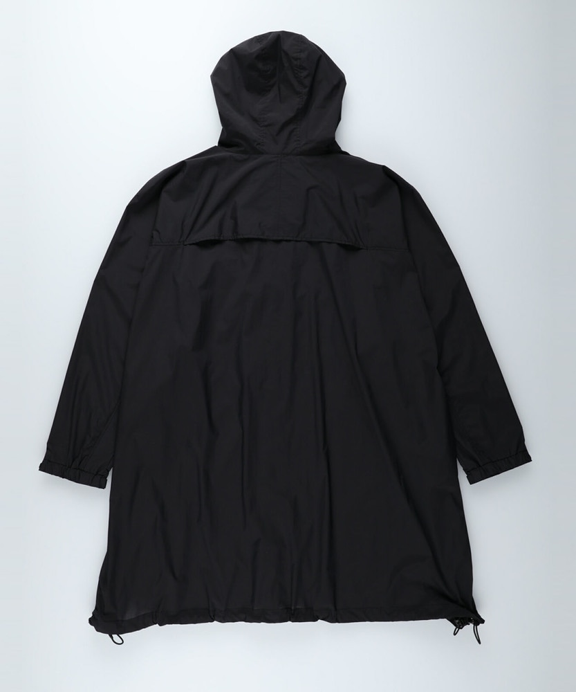 ロングナイロンジャケット(M-L ブラック＊オリーブ): ジャケット