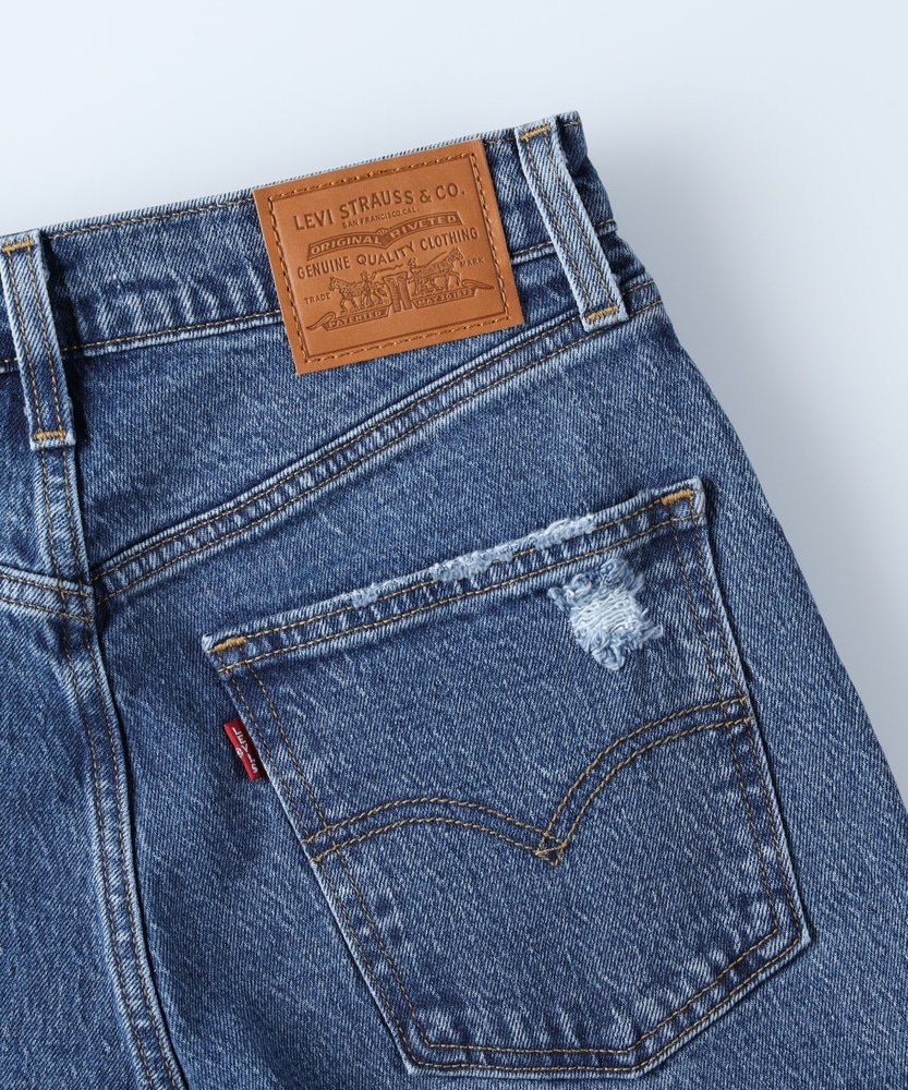 ハイウエストフレア70S【自宅で試着、返品送料無料】(24 濃加工色