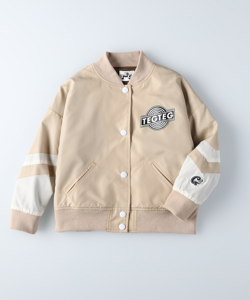 Right-on限定】【TEGTEG Girls2】 切り替えスタジャン キッズ(105