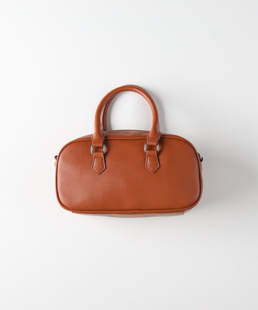 チャーム付きミニボストンバッグ(ONE SIZE ブラック): ファッション