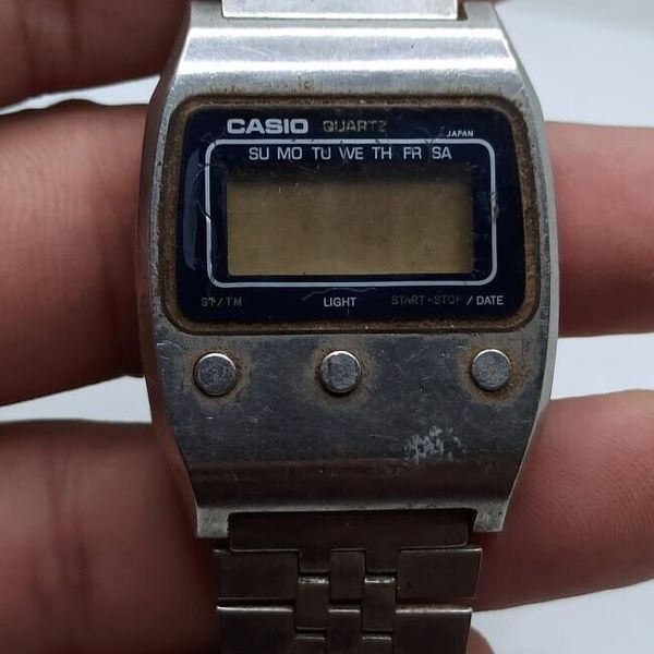 Vintage Casio Digital Alarm Quartz Japan 50QS-17 FOR PART/REPAIR