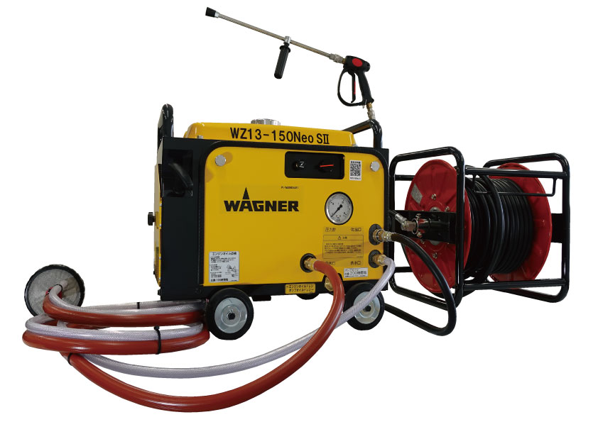 防音型高圧洗浄機WZ13-150 NeoSⅡ、13L150kg