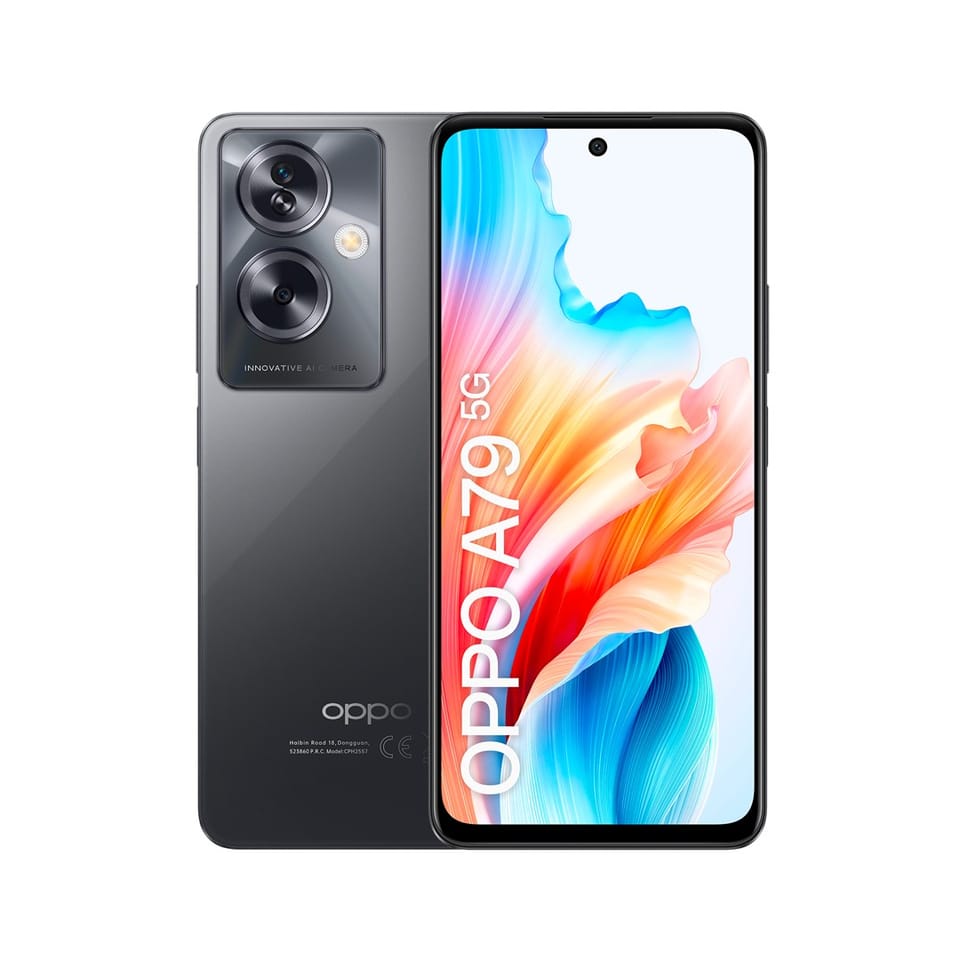 OPPO A79 5G 8/256GB MYSTERY BLACK SMARTPHONE | Wasserman.eu