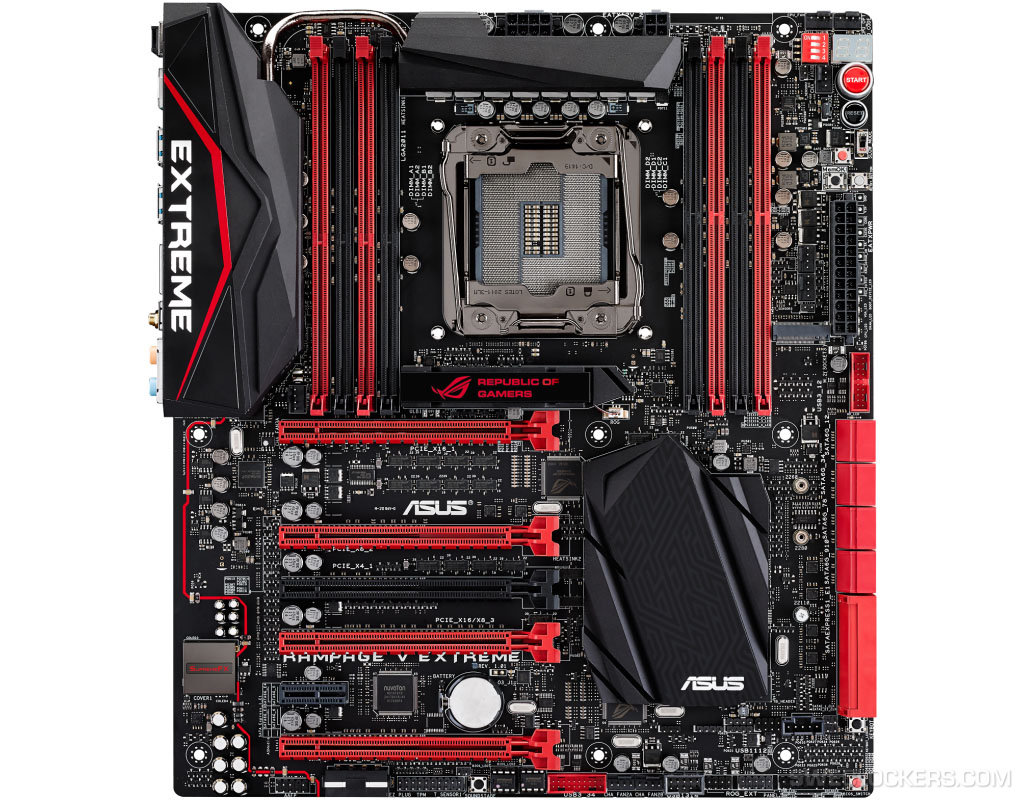 ASUS X99 ROG Rampage V Extreme Motherboard Unveiled - E-ATX Form