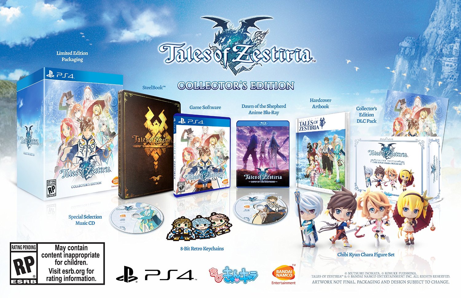 Tales of Zestiria: Collector's Edition Available for Pre-Order on
