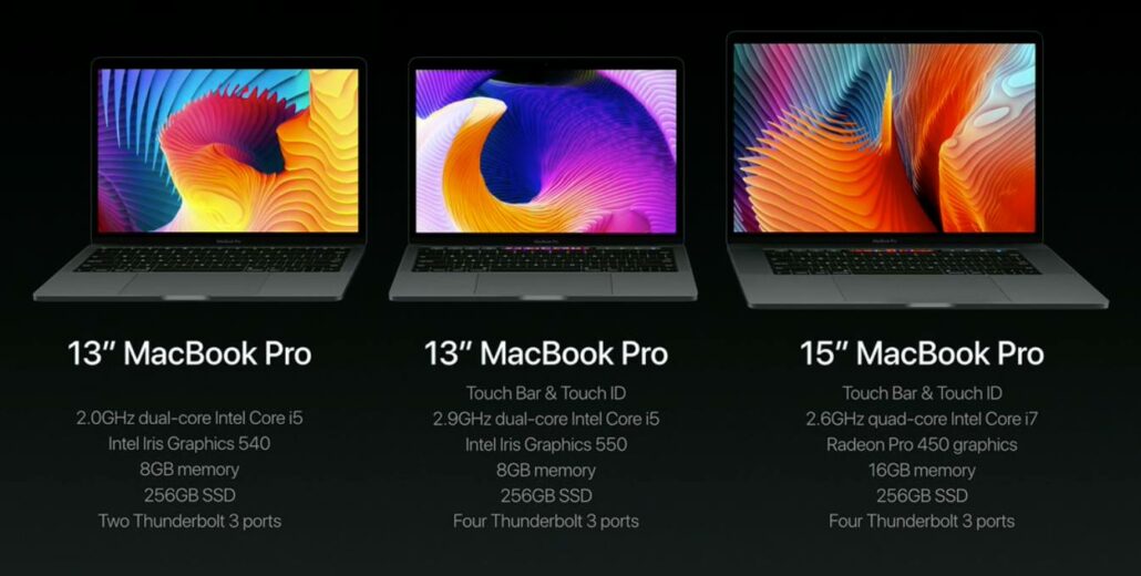 Apple Unveils 2016 MacBook Pro Lineup with Touch Bar, Touch ID