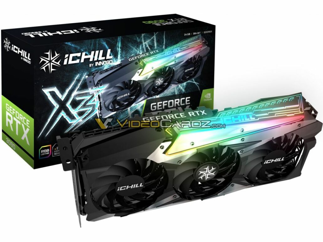 Inno3D GeForce RTX 3090 & RTX 3080 Custom Graphics Cards Leaked
