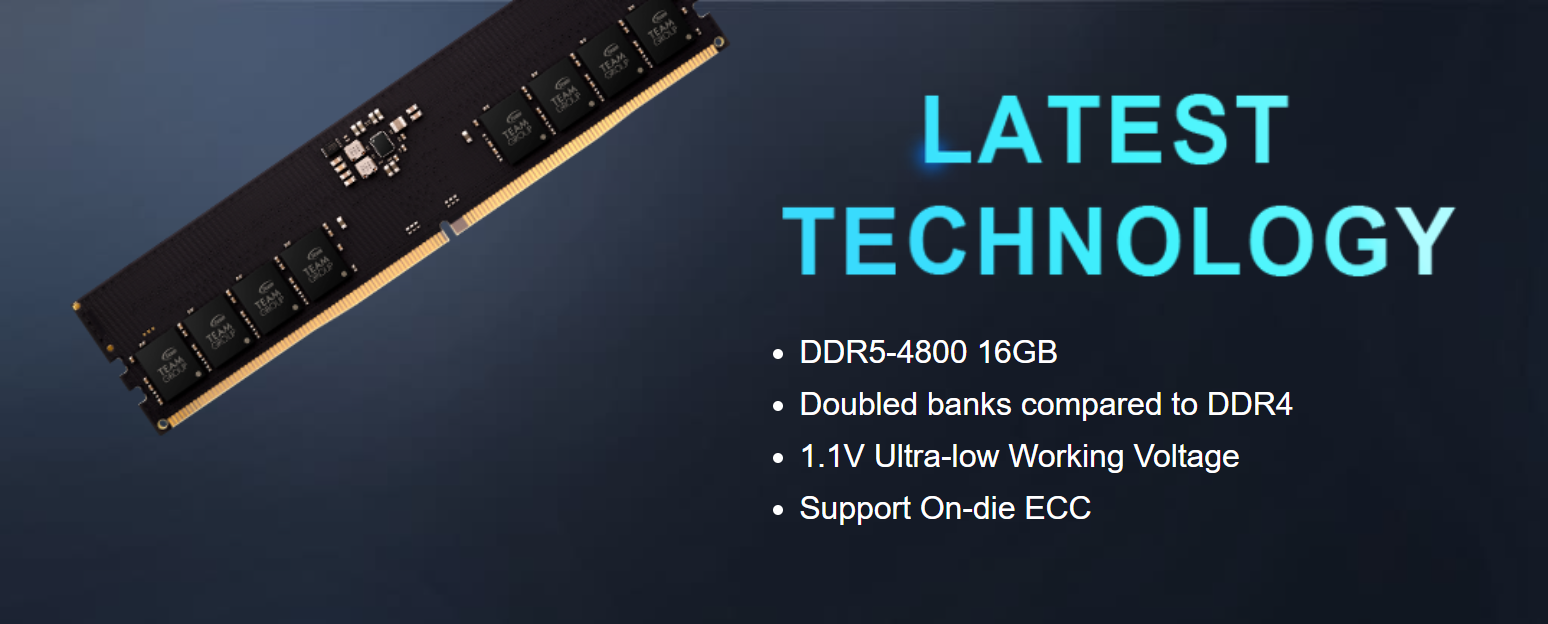 TEAMGROUP Officially Launches ELITE Series DDR5 Memory Kits, 32 GB