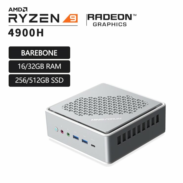 Minisforum Unveils Elitemini HM90 Mini PC With AMD Ryzen 9 4900H