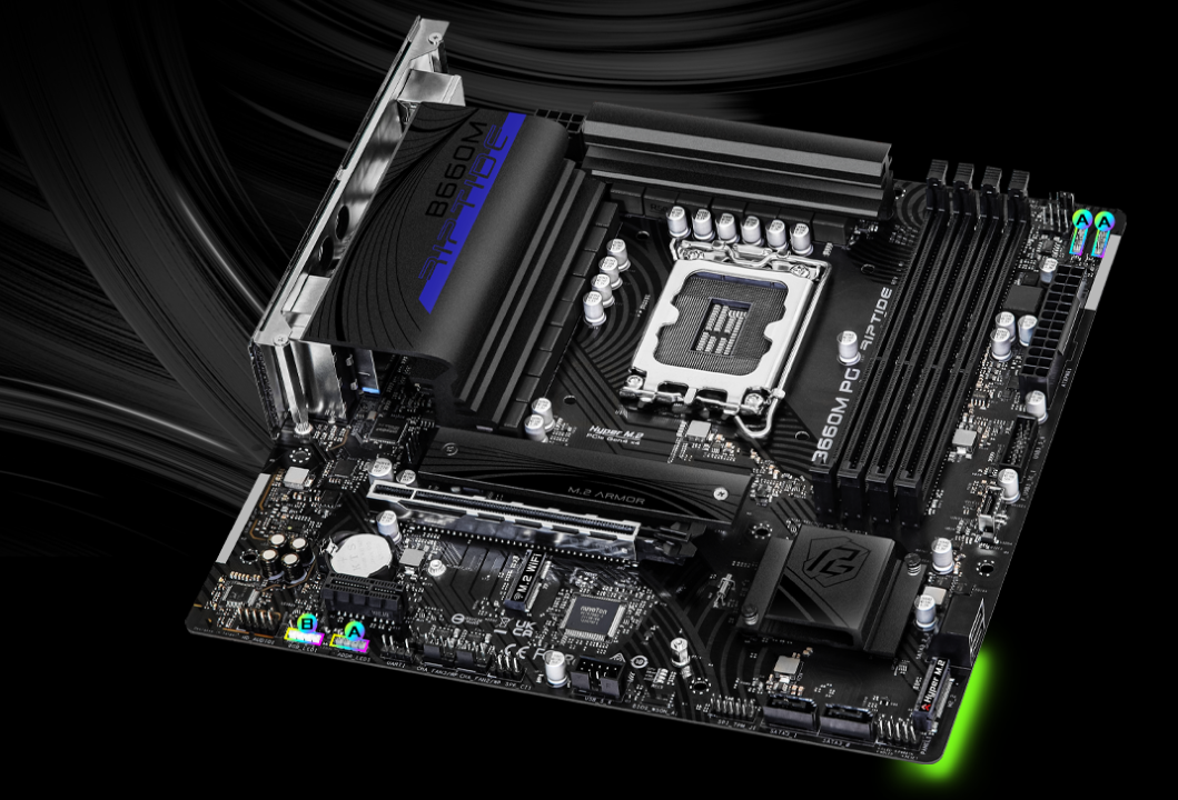ASRock's B660M PG Riptide Motherboard Achieves 5.5 GHz Record