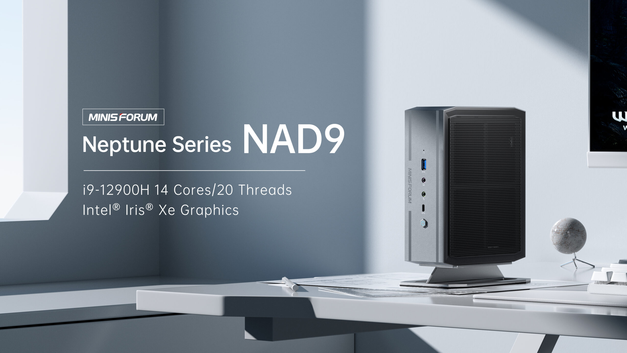 MINISFORUM Unveils Neptune NAD9 Mini PC Powered By Intel 12th Gen