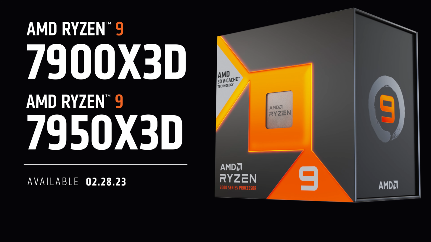 AMD Ryzen 7000 X3D CPU Prices Confirmed: 7950X3D $699, 7900X3D