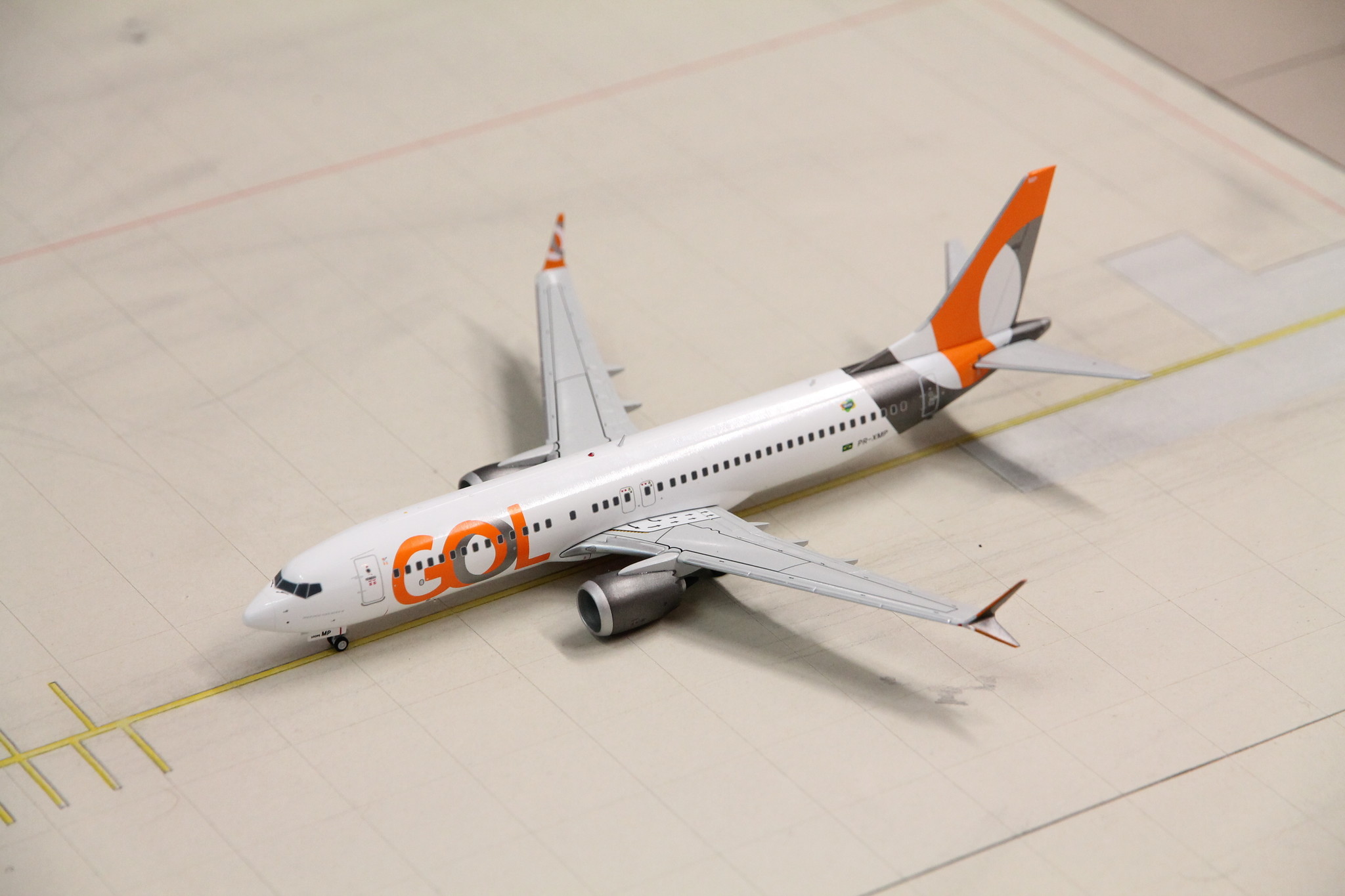 1:200 GOL B737-MAX 8 PR-XMP Gemini200 G2GLO1066 - Diecast Trading