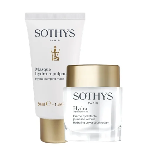 Sothys Hydra Hyaluronic-Hydrating Velvet Youth cream + masque