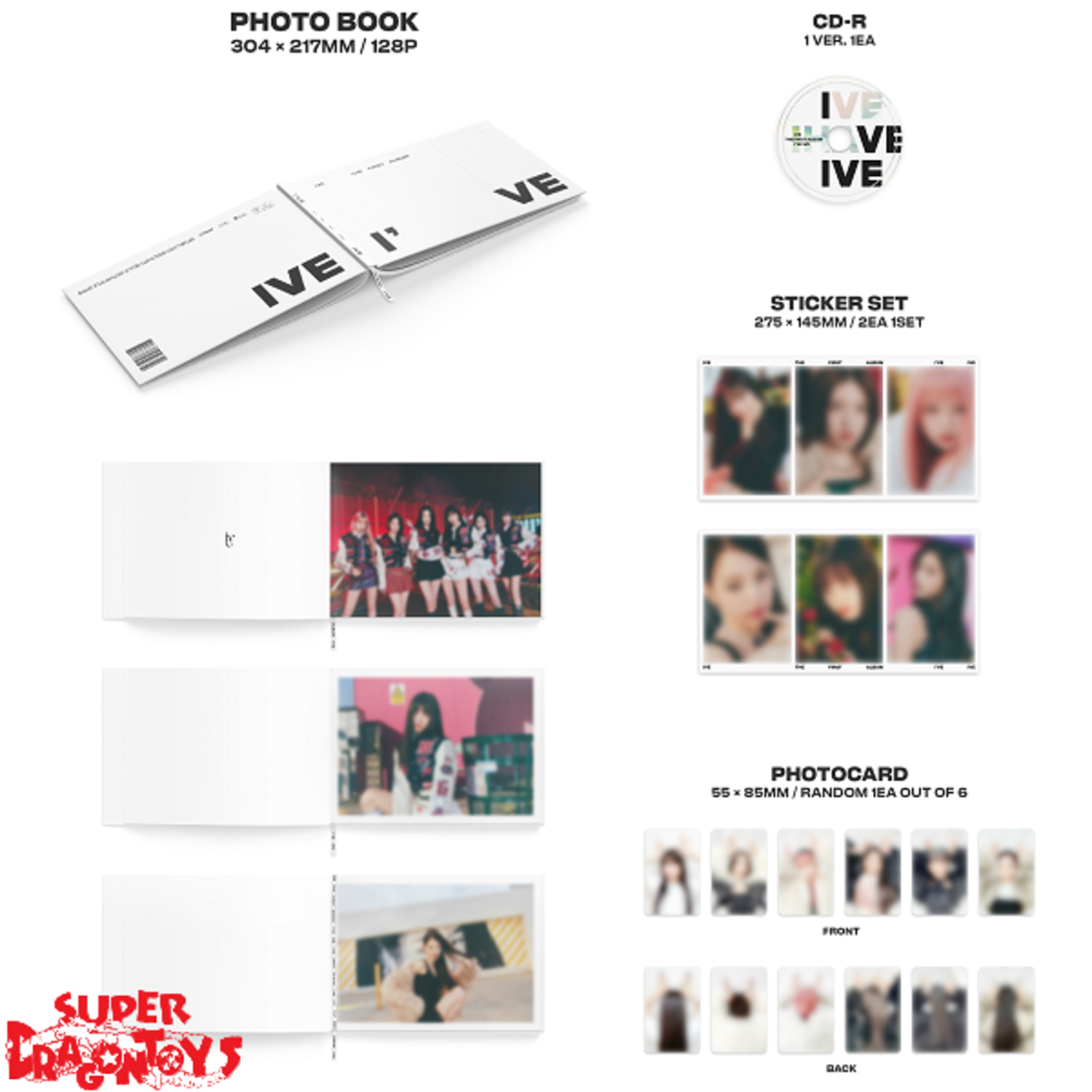IVE (아이브) - I'VE IVE - [SPECIAL VER.] - THE 1ST ALBUM - SUPER