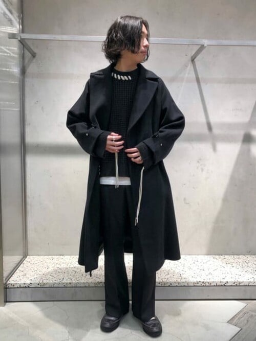 ユニセックスアイテム》SUPER160Sピュアウールダブルクロスメルトン