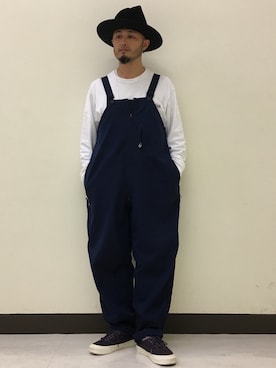 BEAMS PLUS / ミリタリー オーバーオールを使った人気ファッション