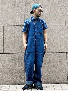 Anachronormのサロペット/オーバーオールを使った人気ファッション