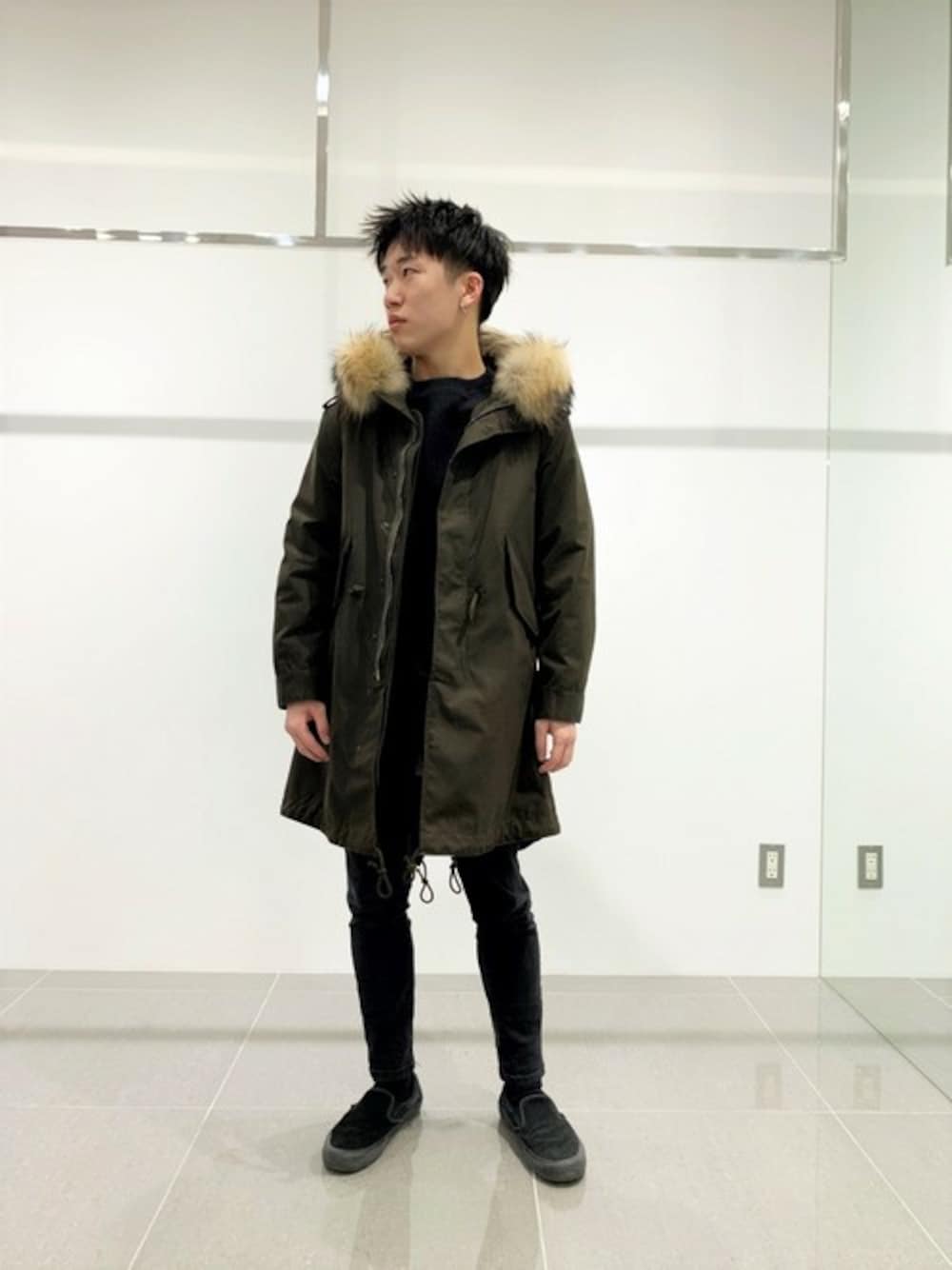 LITHIUM｜LITHIUM HOMMEのモッズコートを使ったコーディネート - WEAR