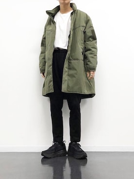 SLICK/スリック]2レイヤーモンスターパーカーを使った人気ファッション