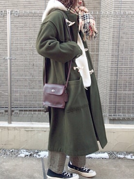 Name.（ネーム）の「Name. / ロング ダッフルコート（ダッフルコート