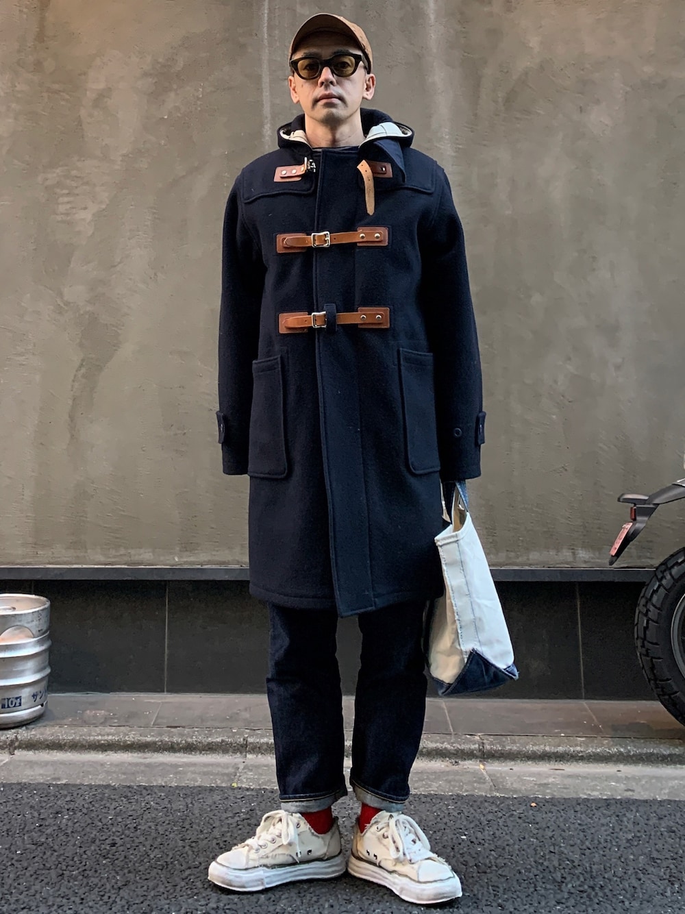 よしさん【相互】｜MOUNTAIN RESEARCHのダッフルコートを使った