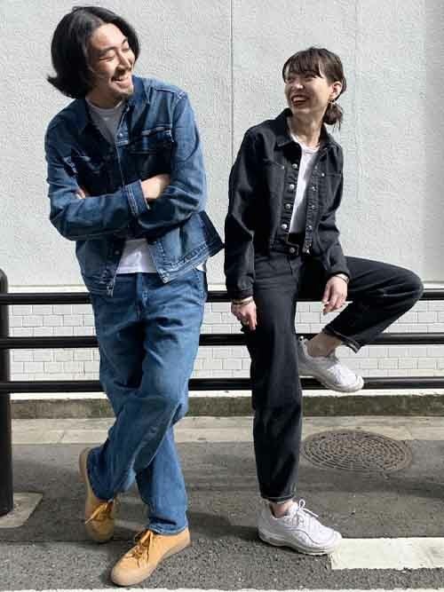 リーバイス STAFF WOMENさんのデニムジャケットを使ったコーディネート