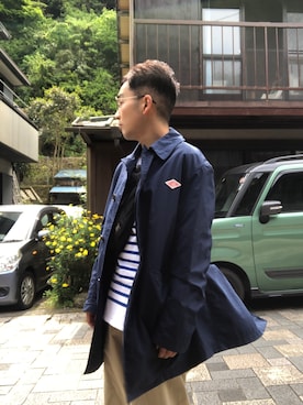 DANTON / ダントン ナイロンタフタコート スプリングコート #JD-8041