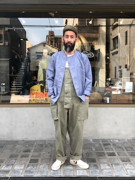 Nigel Cabournのつなぎ/オールインワンを使った人気ファッション