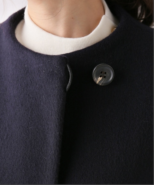 IENA（イエナ）の「ボトルネックトラペーズコート◇（）」 - WEAR