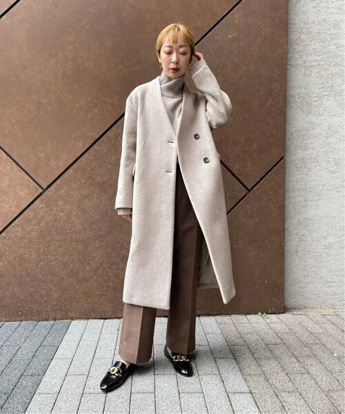 Noble（ノーブル）の「MTRチェスターディテールVカラーコート