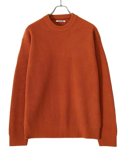 AURALEE（オーラリー）の「SUPER FINE WOOL RIB KNIT BIG P/O（ニット