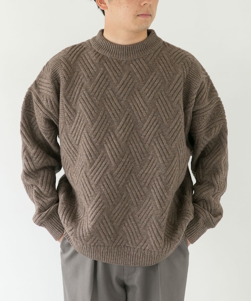 YASHIKI（ヤシキ）の「YASHIKI Ochiba Knit（）」 - WEAR