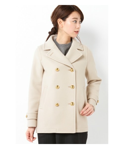 IENA（イエナ）の「ラムリバーメルトンPコート（ピーコート）」 - WEAR