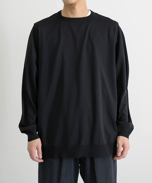 TEATORA CARTRIDGE KNIT CREW 18G