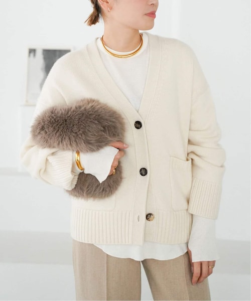 Deuxieme Classe（ドゥーズィエムクラス）の「Cashmere Chunky Vネック