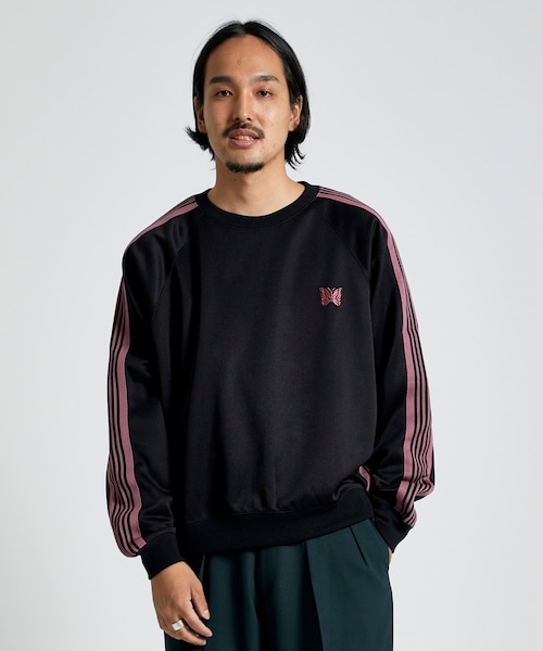 22SS NEEDLES ニードルズ TrackCrewNeckShirt Needles ニードルス