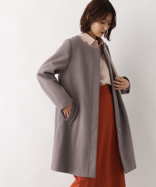 GLOBAL WORK（グローバルワーク）の「軽やかストレッチ2WAYコート