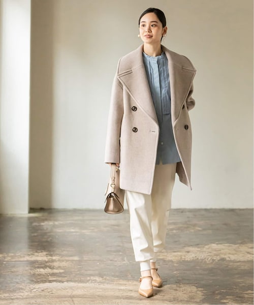 Noble（ノーブル）の「《予約》MTRビッグカラーPコート（）」 - WEAR