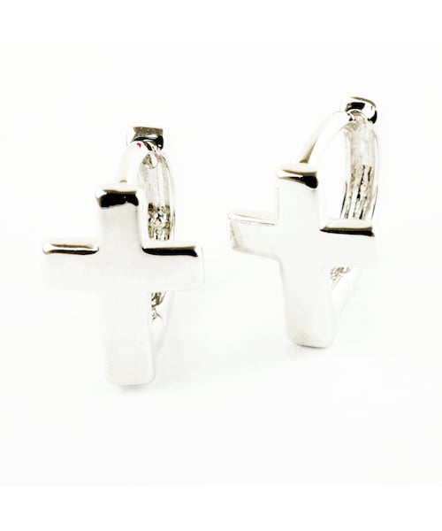 no brand（ノーブランド）の「両耳用（2個セット） クロスモチーフ