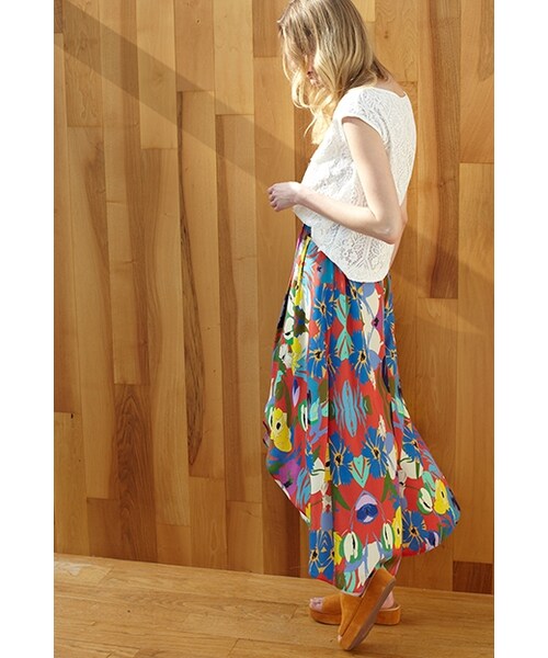 GRACE CONTINENTAL（グレースコンチネンタル）の「*フラワープリント