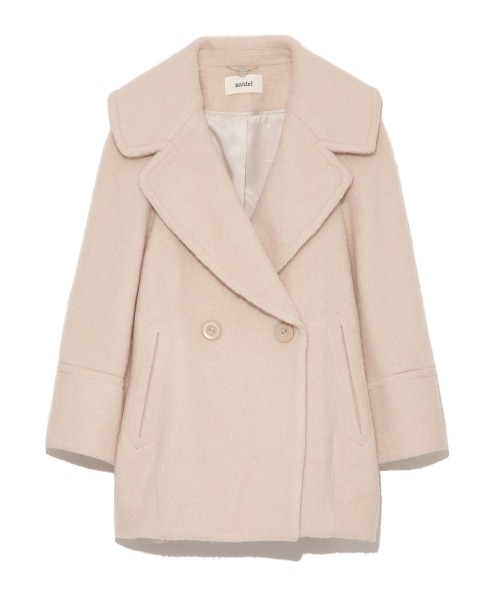 SNIDEL（スナイデル）の「コクーンシャギーコート（ウールコート