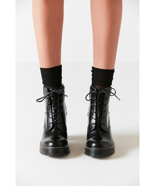 稀少】ドクターマーチン PERSEPHONE レザー チャンキーヒール 厚底