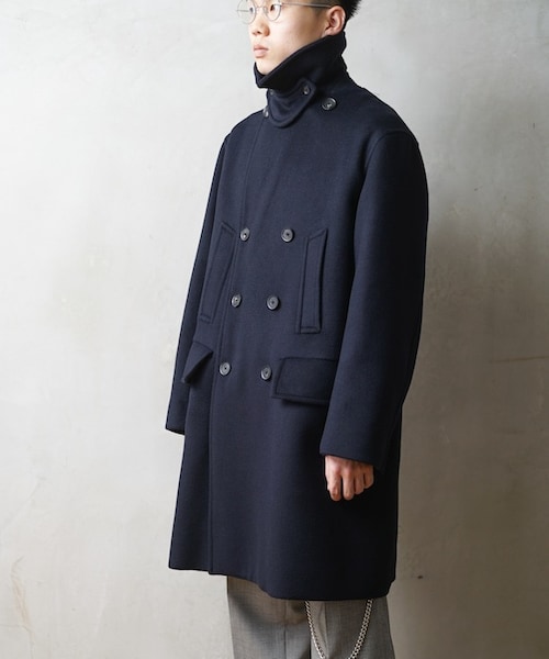 AURALEE（オーラリー）の「AURALEE BEAVER MELTON P-COAT（ピーコート