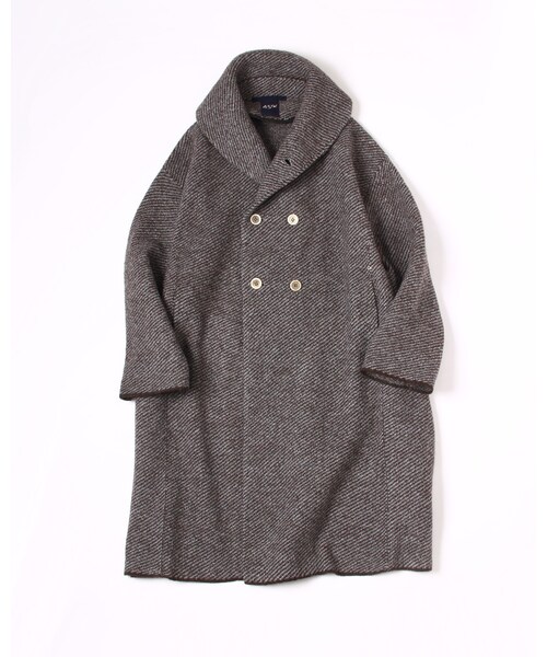 45R（フォーティファイブアール）の「ツイルKNIT PEA COAT（）」 - WEAR
