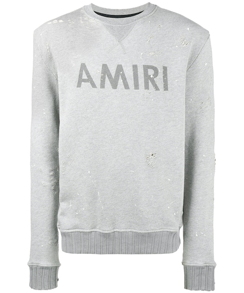AMIRI（アミリ）の「Amiri - ダメージ スウェットシャツ - men