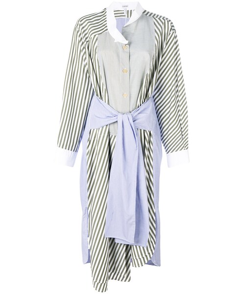 LOEWE（ロエベ）の「Loewe - ストライプ シャツワンピース - women