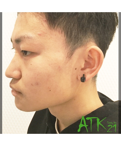 no brand（ノーブランド）の「両耳用（2点セット）fuck ファックサイン