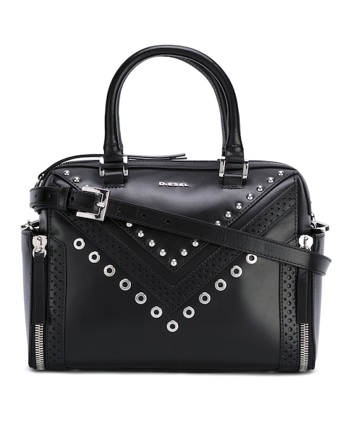 DIESEL（ディーゼル）の「Diesel - スタッズ装飾 ショルダーバッグ